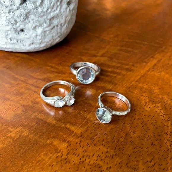 Bundle of 3 silver rings ✨ - Picture 2 of 6